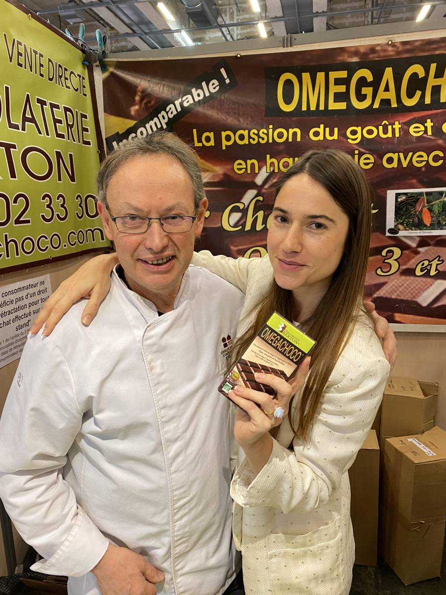 Omegachoco, le chocolat équilibré, de qualité, bénéfique et riche en omega 3