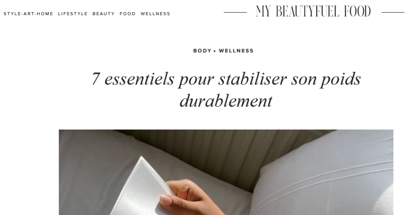 7 essentiels pour stabiliser son poids durablement et se sentir en pleine forme