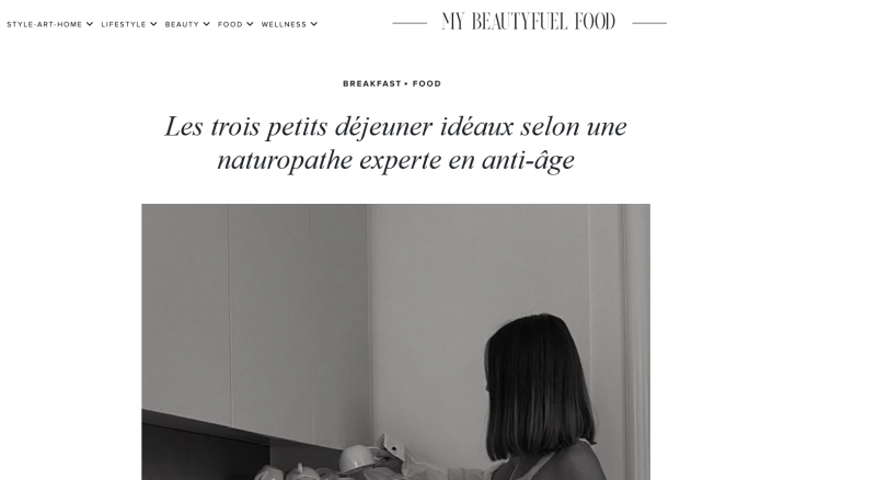 Petits déjeuners anti-âge