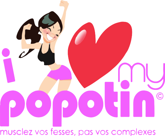 I love my popotin Vente en ligne d'accessoires, produits et programmes fitness à Paris 14